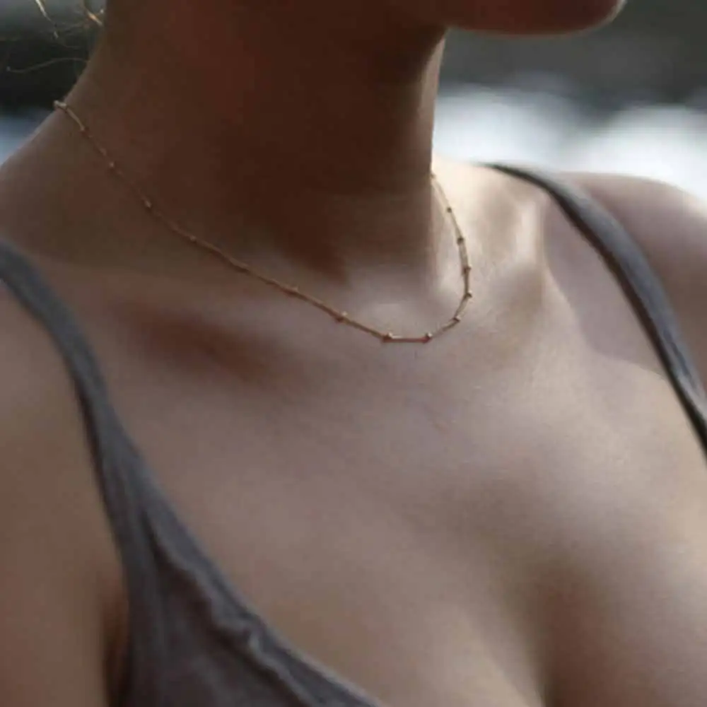 KISSWIFE массивное чокер с цепочкой изысканное бисерное ожерелье для женщин Очаровательное ожерелье