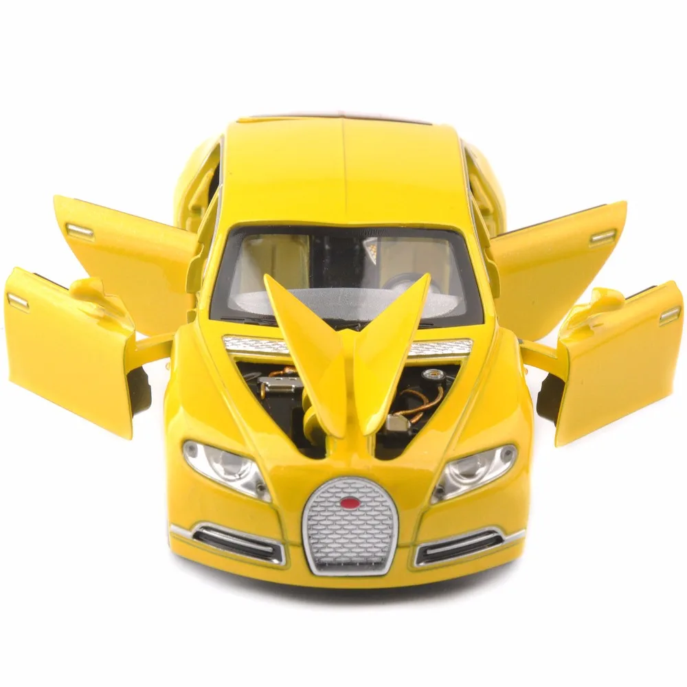1/32 Bugatti Veyron 16C Galibier Diecast металлические модели автомобилей сплав игрушки