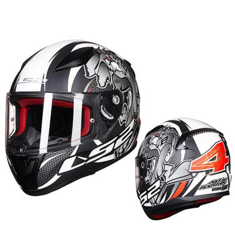

LS2 FF353 Full Face Motorcycle Helmet Motorbike Street Racing Helmets