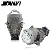 Sanvi 3 дюйма 35 Вт 5500 к Hi ближнего света Автомобильный светильник супер яркий би светодиодный проектор Объектив головной светильник автомобильный светильник модернизация лампы наборы