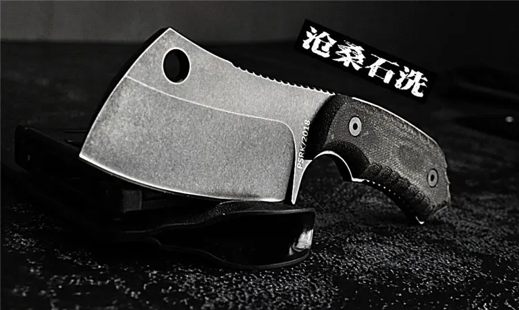 PSRK P2.0 кухонный нож YTL122 лезвие МИКАРТА ручка фиксированный нож Открытый Кемпинг Инструмент Выживания Охотничий Тактический нож