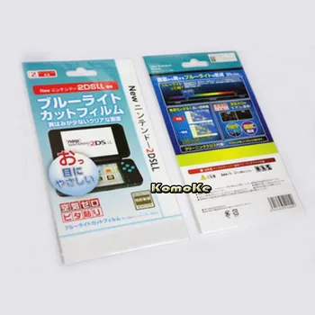

2in1 Top Bottom HD Clear Protective Film Surface Guard Cover for Nintendo New 2DS XL/LL 2DSXL/2DSLL LCD Screen Protector Skin
