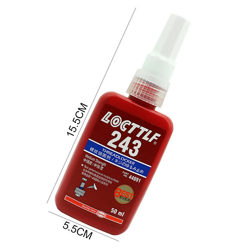 

1 Pcs 243 Medium Strength Threadlocker Anaerobic Adhesive Glue Dropshipping FAS