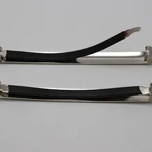 10 Нержавеющая сталь в Корейском стиле силиконовые заколка Заколки для волос 70 мм Женские аксессуары для волос Craft