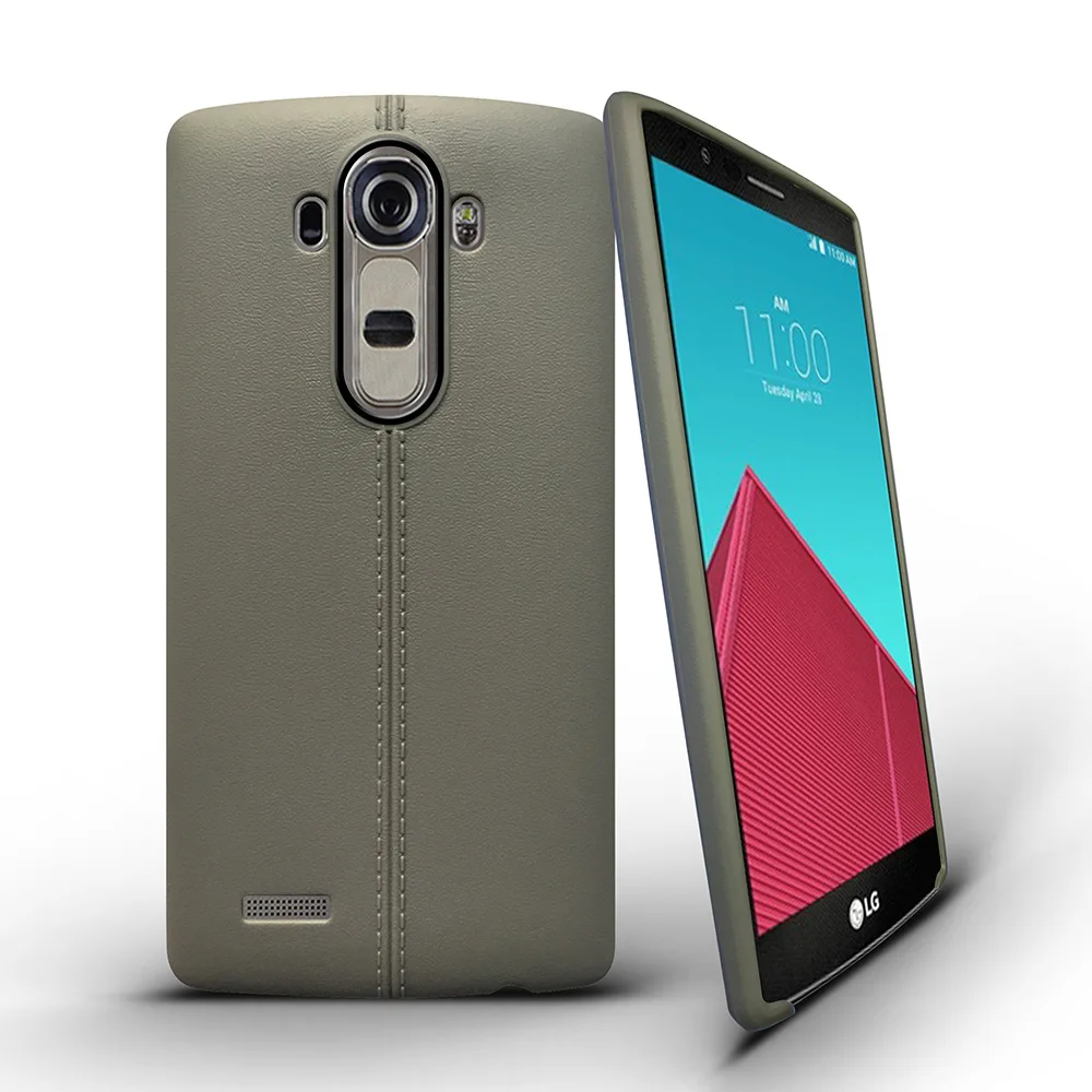 Для LG G4 чехол TPU + PC двойной линии pu серии чехол для телефона для LG g4 g5 g6 чехол, Fundas coque