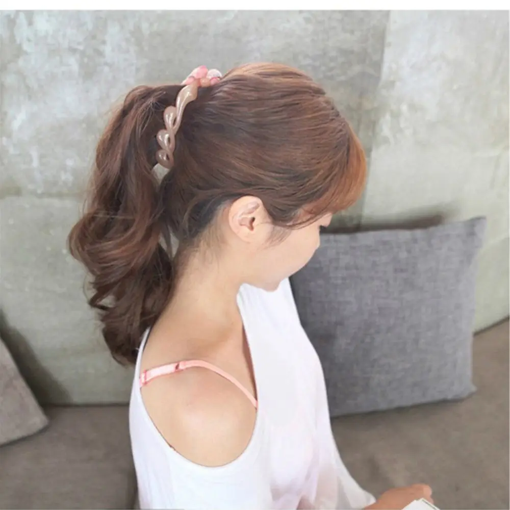 Новая Корейская заколка для волос банан конский хвост зажим для волос милые девушки женские аксессуары для волос и головных уборов para el pelo Мода горячая распродажа