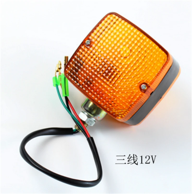 Forklift steering light double-sided lamp front small lamp resultant force Hangzhou forklift platform Liugong modern 12V 24V