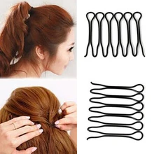 2Pcs Women Fashion Styling Hair Clip Stick Bun Maker Hair Accessories Braid Tool