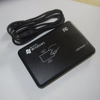 

RFID 13.56MHz USB RFID Reader&Writer ISO15693 13.56MHZ I CODE SLI/I CODE SLIX Programmer