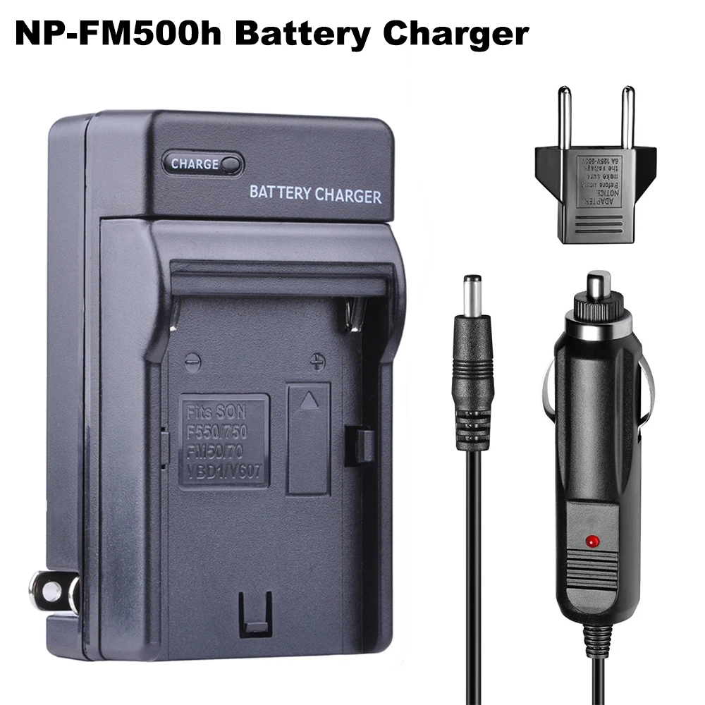 Npf550 Npfm50 Npfm500h Battery Charger For Sony Fm55h Qm71 Npf570 F750 F960 F970 A200 A200k
