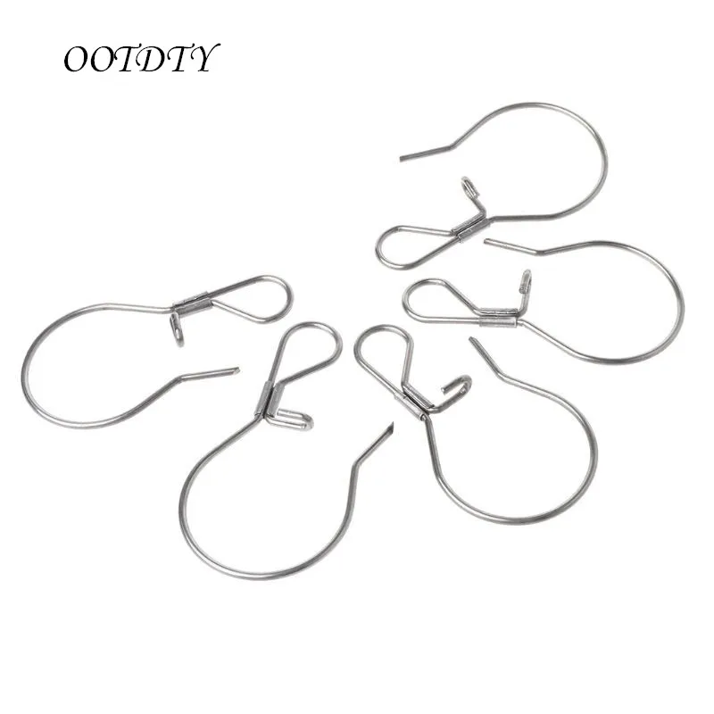 

5 Pcs/pack Fish Lock Stainless Steel Live Fishes Buckle One Hand Buckles Multifunction Small Accessories Fishing Gear Supplies