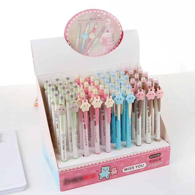 Cute Korean Mechanical Pencils, 0.7 mm / 0.03 inch