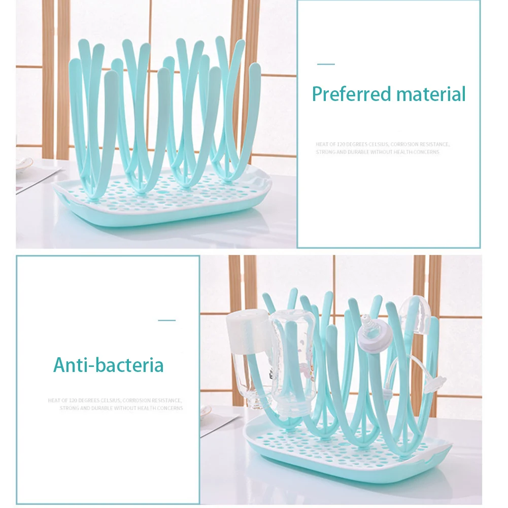 Многофункциональный для хранения бутылки сушилка Портативный держатель для детской бутылочки антибактериальные сушки сушильная машина бутылки аксессуары