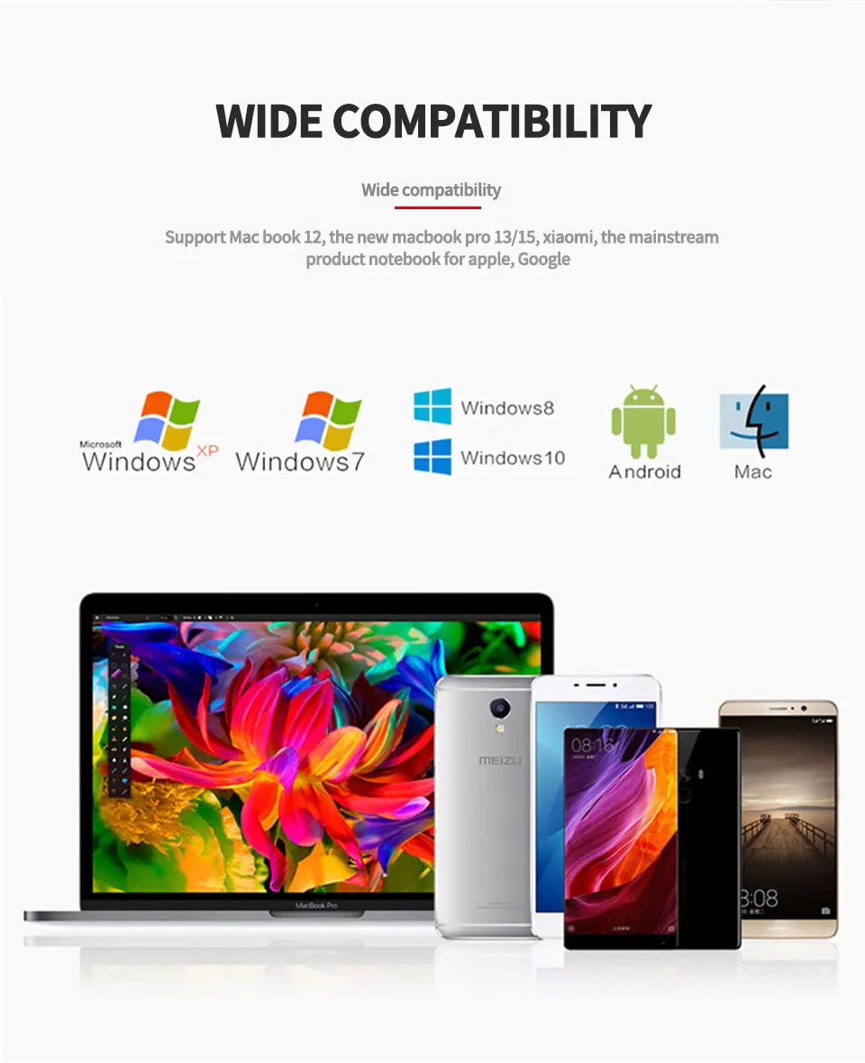  Type C to HDMI Cables USB 3.0 HDMI VGA Adapter  4K Thunder bolt 3 for New Macbook  Huawei  P20 Pro P20 Xiaomi USB HDMI (16)