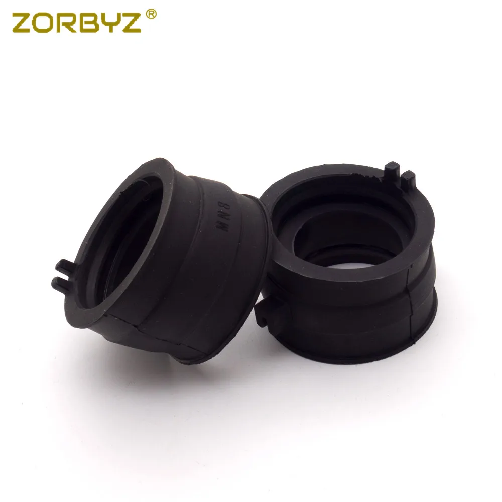 ZORBYZ 1 Pair Motorcycle Carburetor Intake Holder Manifold Boots For
