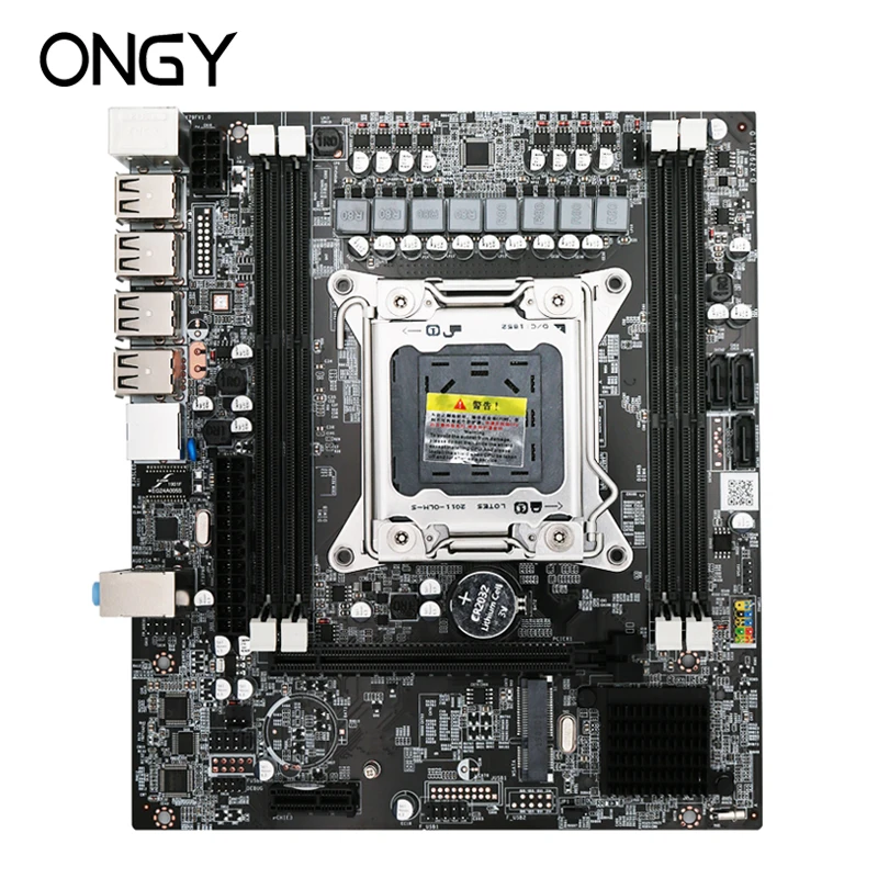 Ongy X79 4M материнская плата LGA 2011 i7 DDR3 ПАМЯТЬ 32 Гб SATA VGA/HDMI X79-4M основная плата PCI-E NVME M.2 процессор 32G ddr 3 офис