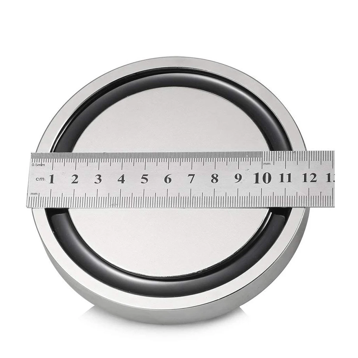 1144Lbs (520 кг) тяговая сила магнитная, диаметр 4,72 дюймов (120 мм), класс N52 круглый неодимовый магнит с рым и потайной H