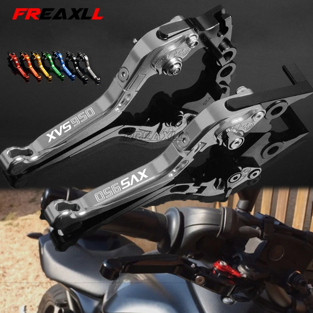 Для Yamaha XVS950 BOLT C R SPEC XVS 950 Bolt 2014 2015 2016 2017 2018 CNC мотоциклетные складные рычаги тормоза
