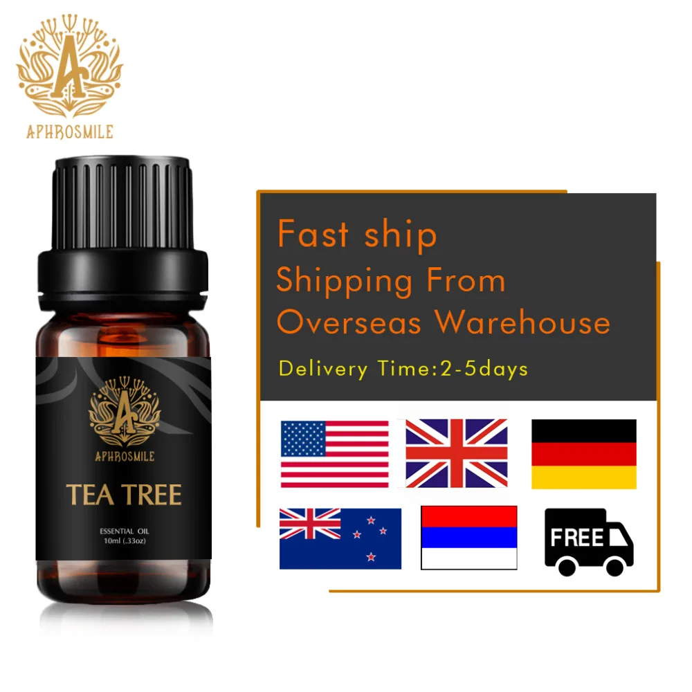 

Water-soluble Tea Tree Fragrance Oil Relieve Scalp Discomfort Remove Dandruff Natural Skin Care Tea Tree Essential Oils 10ml
