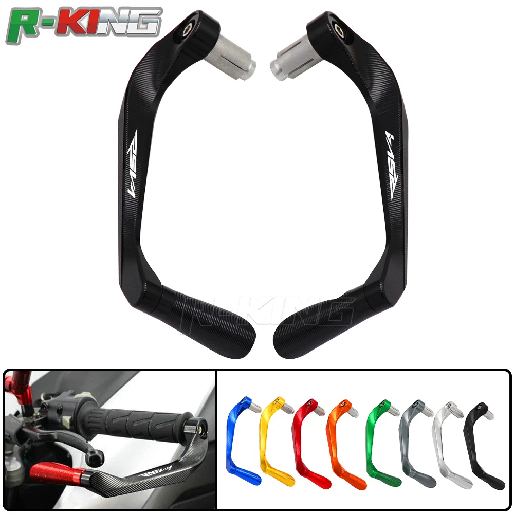 For Aprilia RSV4 RF 2016 2017 RSV MILLE / R 2004-2008 Motorcycle 7/8" 22mm Handlebar Grips Brake Clutch Levers Guard Protector |