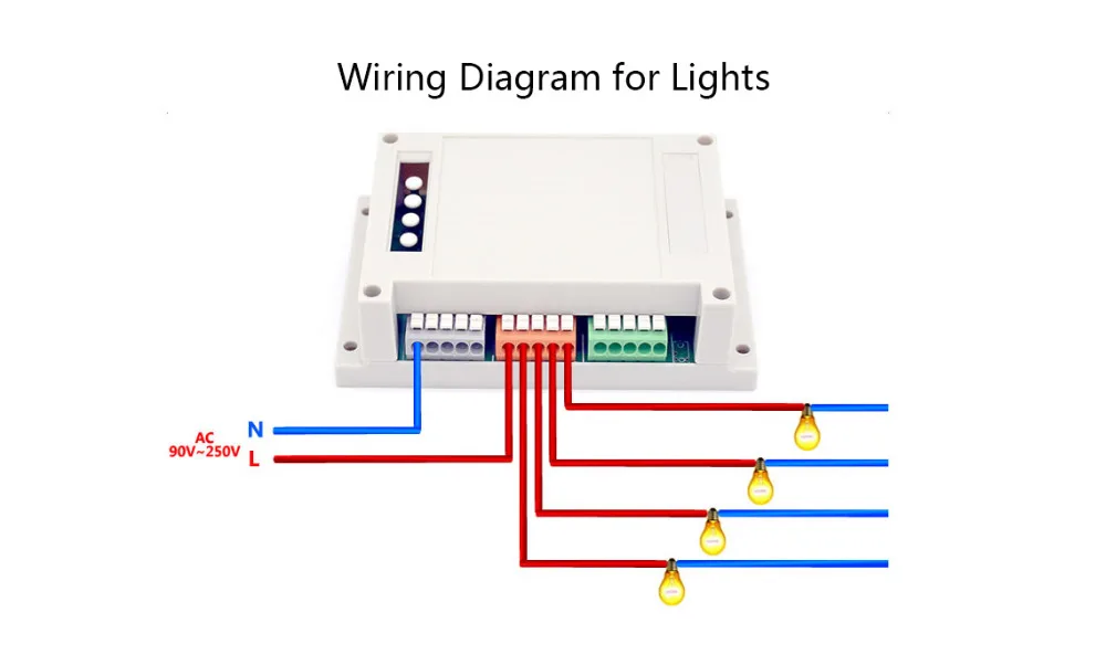 Sonoff 4CH Pro& Pro R2 умный Wifi переключатель домашний 433 МГц RF Wifi светильник 4 комплекта 3 режима работы инчинг Блокировка с Alexa