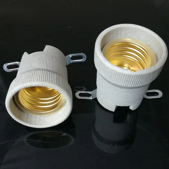 

E27 ceramic lamp base special crawler wooden tortoise box cap screw thread port ceramic lamp holder