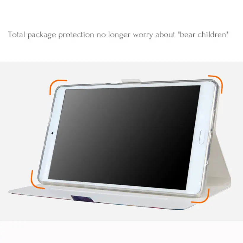 Детский чехол с мультяшным рисунком для Huawei MediaPad M3 BTV W09 8 4 дюйма чехлы подставка