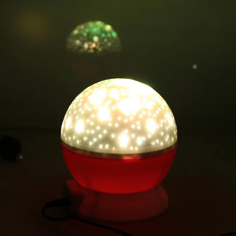 Night Light Stars Starry Sky LED Night Light Projector Moon Lamp Battery USB Kids Gifts Children Bedroom Lamp Projection Lamp (8)
