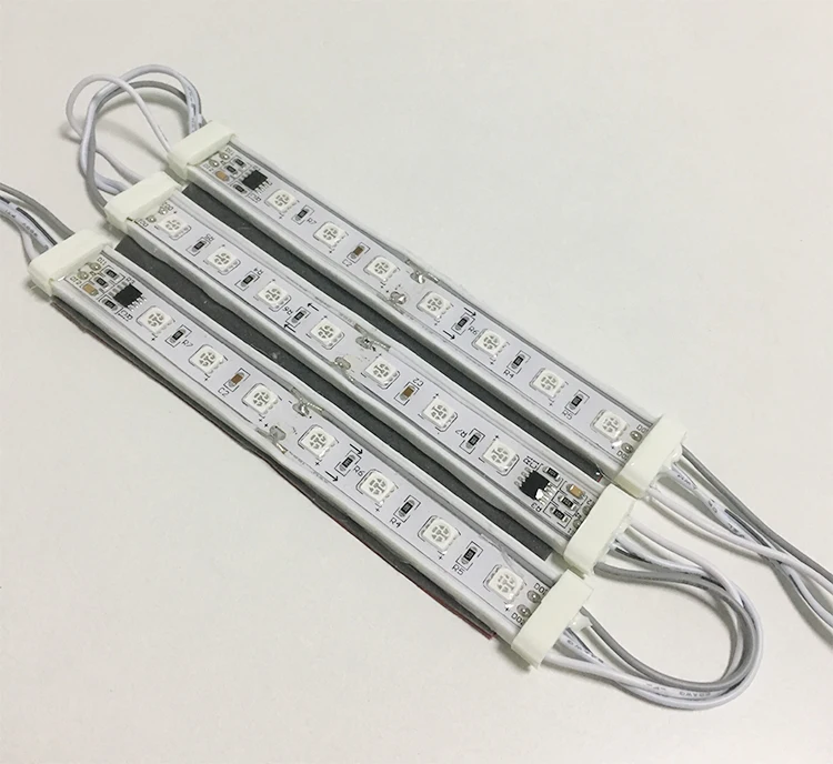 YLSTAR DC24V 7Led чип SMD5050 RGB мягкий светодиодный модуль водонепроницаемый освещение