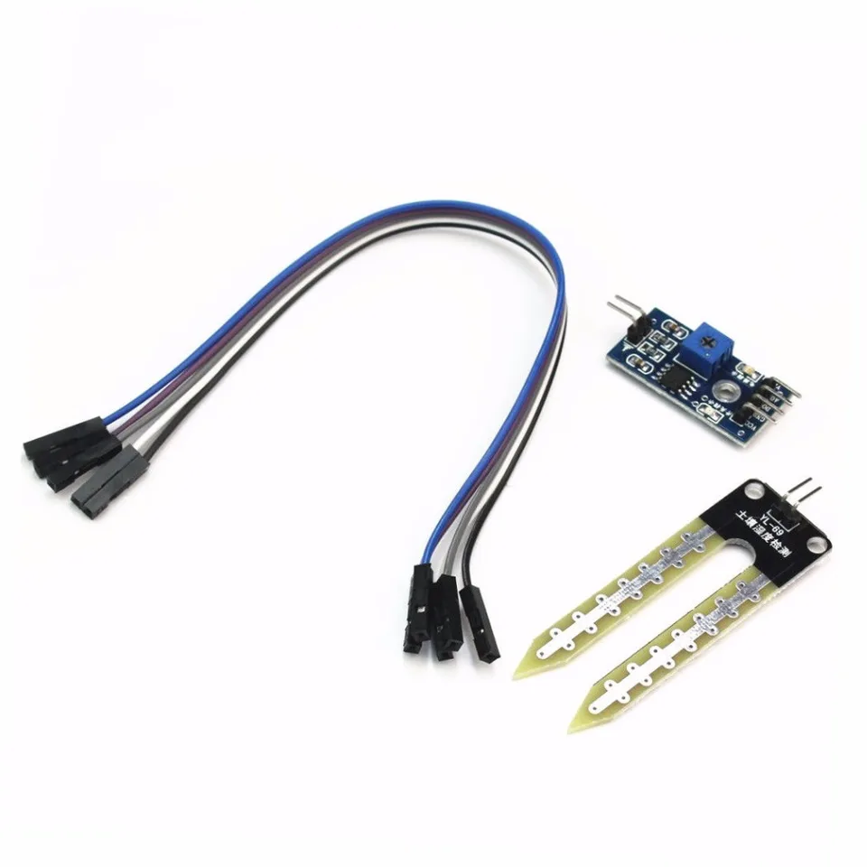 2PCS Soil Humidity Hygrometer Sensor Module Moisture Detection For Arduino AVFLA