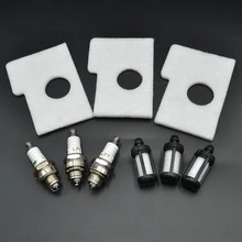 3 Set Air Fuel Filter L7T Spark Plug For Stihl Chainsaw 017 018 MS180 MS170 MS 170 180 Replce