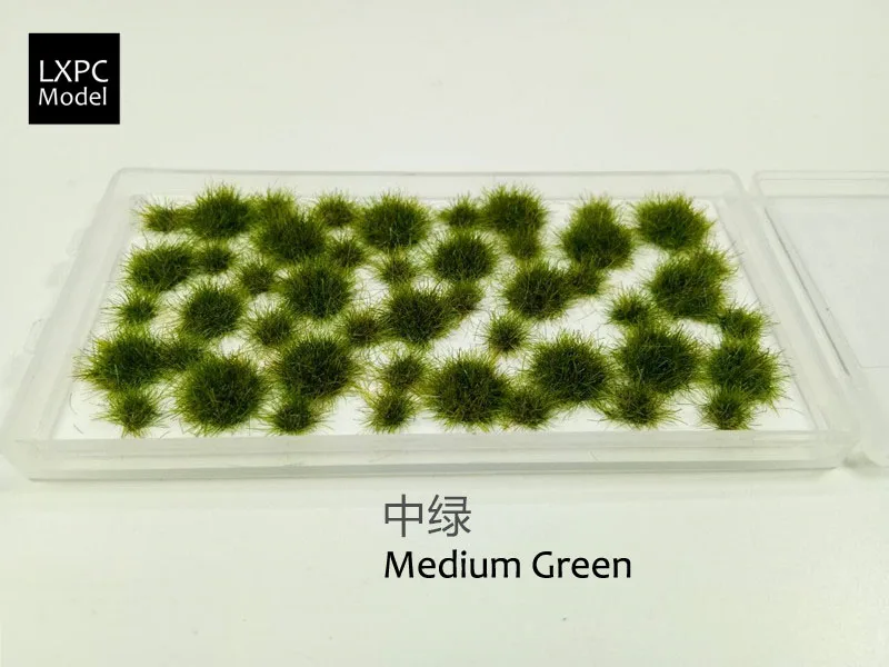 

Multi-terrain Irregular grass cluster 5mm Model making material