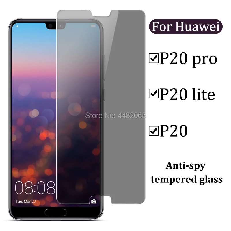 Защита экрана для huawei p20 pro lite защитное стекло p 20 Антибликовая из закаленного