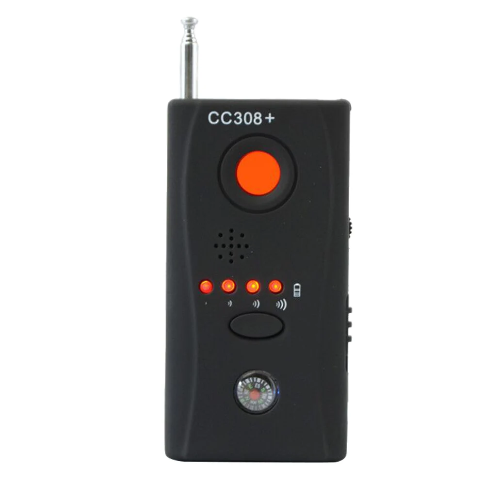 Mini Full Range Anti - Spy Bug Detector CC308 Mini Wireless Camera Hidden Signal GSM Device Finder Privacy Protect Security