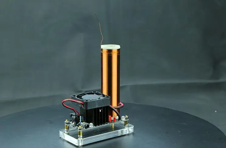 

Pll sstc Mini Tesla Coil Playable phone/computer music with power supply educational toy