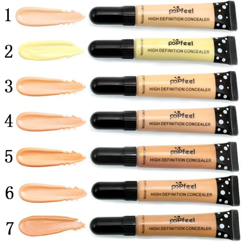 

popfeel 1pcs Makeup Base Concealer Eye Contour Corrector cream Liquid Face Corrective Bronzer Primer Makeup Foundation Maquiagem