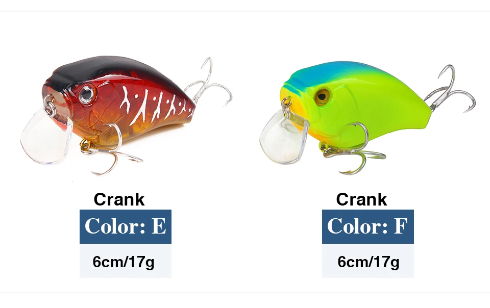Плавающая глубокая Дайвинг кренкбейт рыболовные приманки 6 см 17 г 3D реалистичные воблеры с глазками Peche Isca Кривошип искусственный наживка Рыболовная Снасть