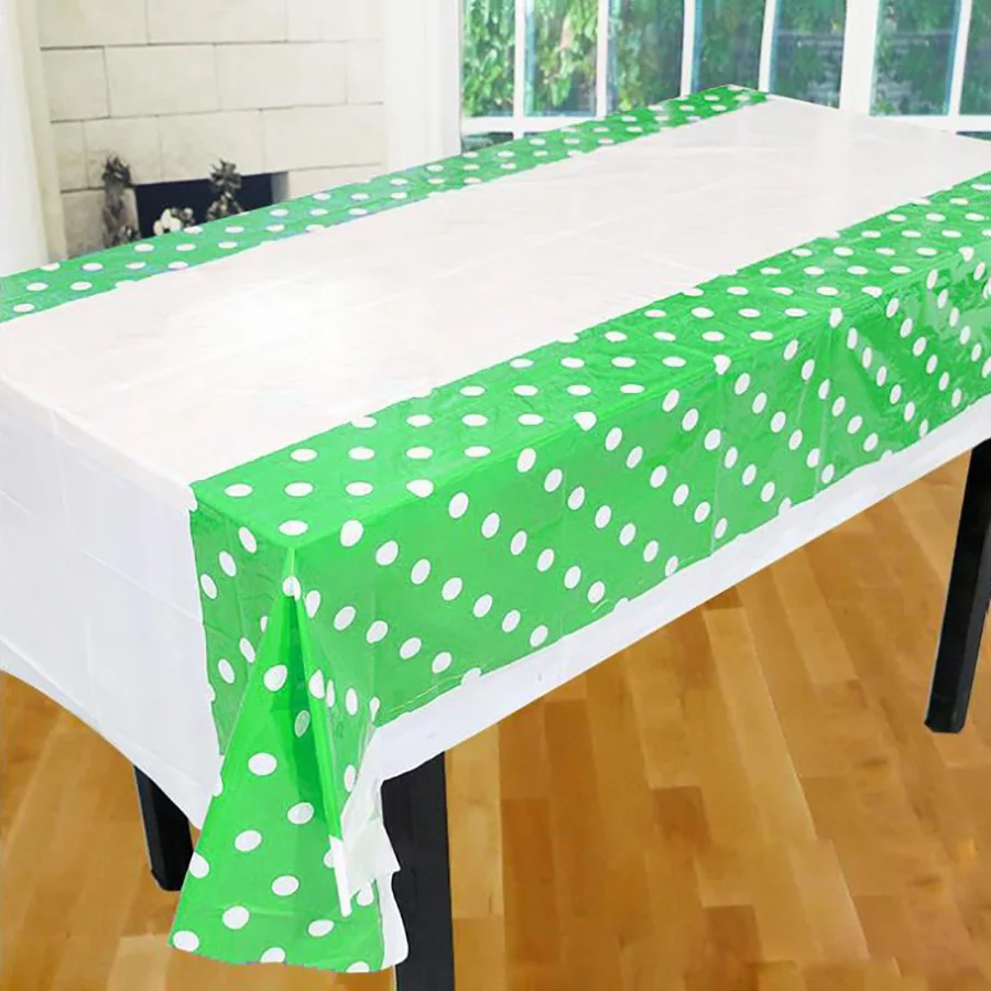 Cheap Polka Dot Plastic Table Cloth Kids Birthday Party Decoration Baby Shower Decoration Supplies Disposable Tablecloth W Cheap Polka Dot Plastic Table Cloth Kids Birthday Party Decoration Baby Shower Decoration Supplies Disposable Tablecloth W