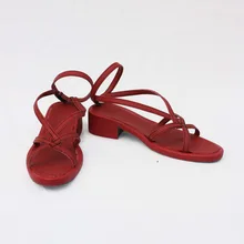 Fairy Tail Леви Mcgarden Косплэй костюм из телепередачи мастера меча онлайн; обувь; ботинки в стиле аниме; обувь