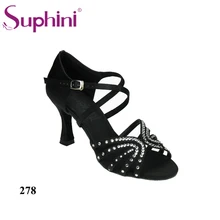 Suphini Профессиональная Обувь для танцев популярная обувь для латинских танцев женские удобные туфли для латинских танцев