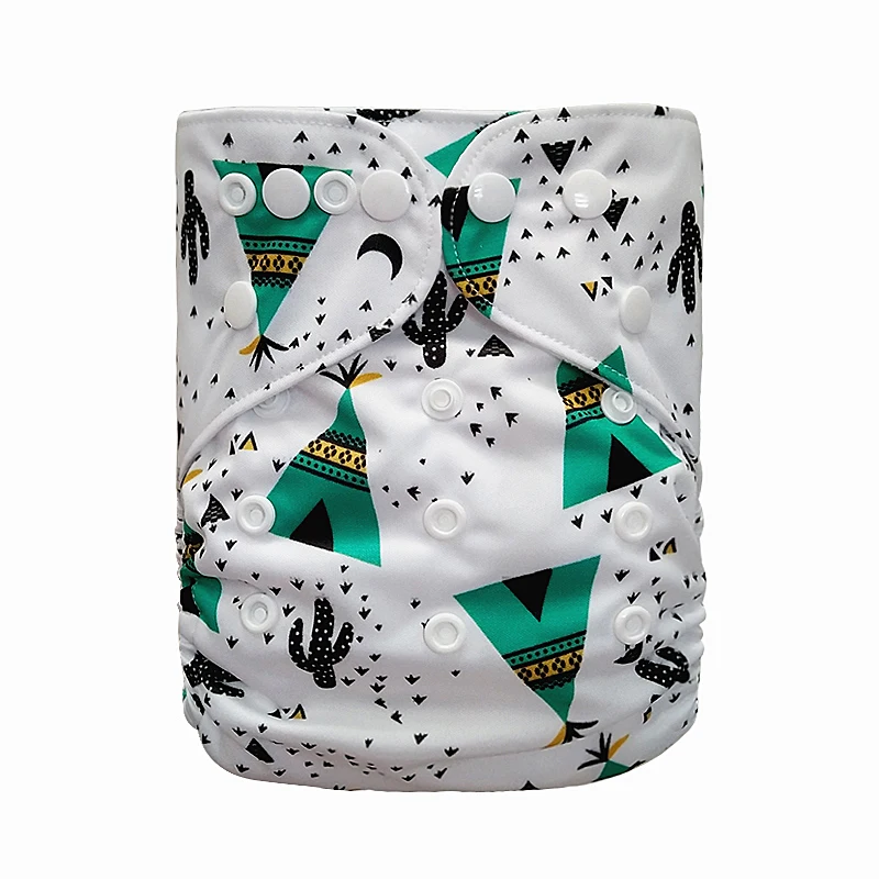 Goodbum многоразовые подгузники новый дизайн и цвет печати ткань пеленки герметичность моющиеся Новорожденный ребенок трусики для приучения