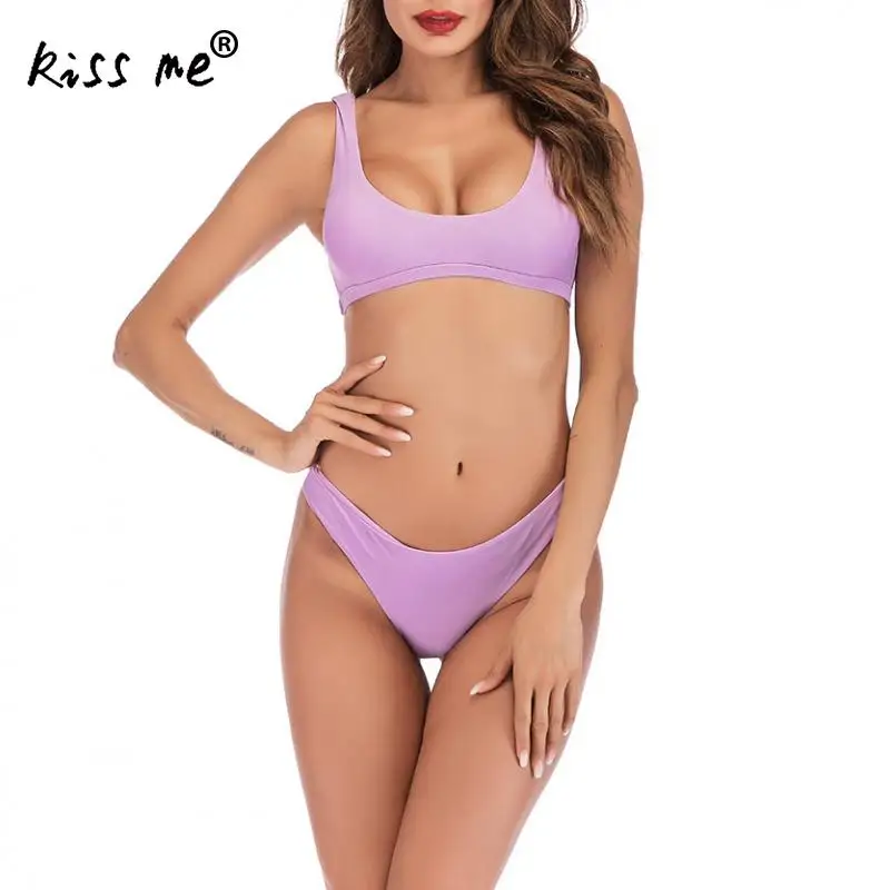 

Sexy Tankinis Set Bikini Suit For Women Two Piece Swimsuit Bikini Thong Beach Backless Suit High Wast Bathing Suit Female