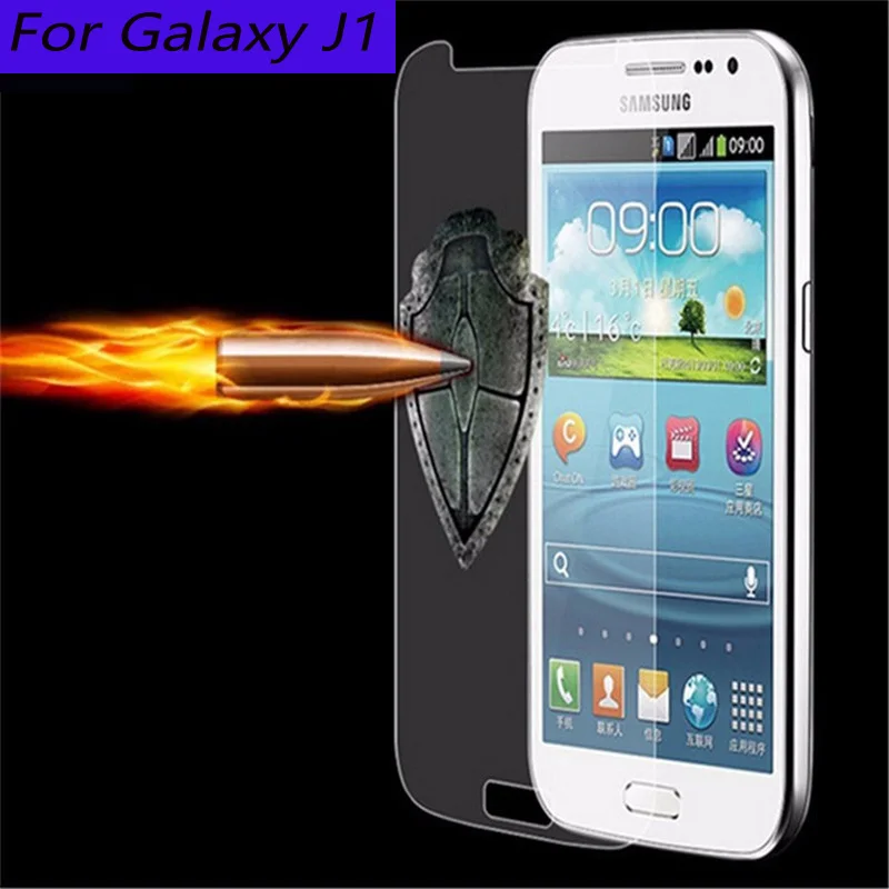 Новый Защитное стекло пленка для Samsung Galaxy J1 J100 2015 Закаленное Стекло SM-J100H J100F SM-J100FN