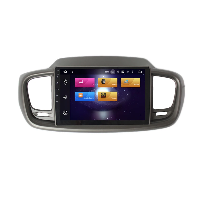 Clearance Aoluoya 10.2" IPS 4GB RAM 32B ROM Octa Core Android 8.0 CAR DVD Player For KIA Sorento 2015 2016 Radio GPS Navigation multimedia 3