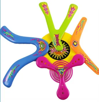 

Children outdoor Boomerang Flying Disk boomerage Flying Disc dog toys