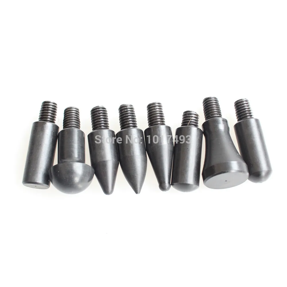 Car Professional dent Ding Hammer Paintless Removal Tools Knock Tool with 8heads for different size shape tuber