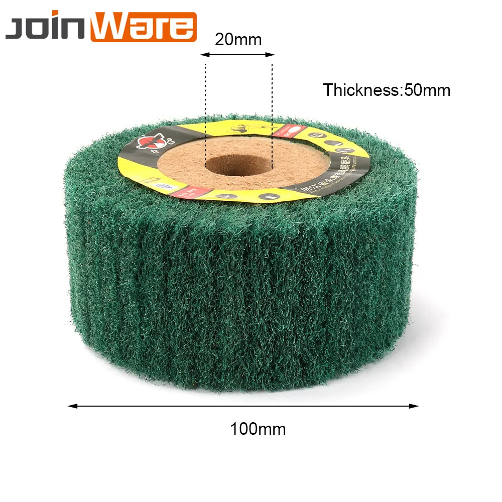 " /5"/" /8"/1" /12" нетканый чистящий коврик шлифовальный круг лоскут Швабра полировальный диск 180#20 мм Диаметр " толщиной 1 шт