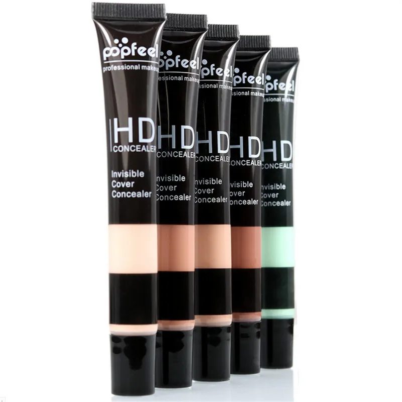 Popfeel 5 Colors Concealer Make Up Full Cover Primer