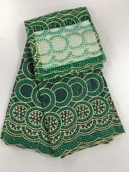 

green lace fabric bazin riche getzner beaded tulle fabric embroidered blouses african head wraps bazin riche lace7yard/lot