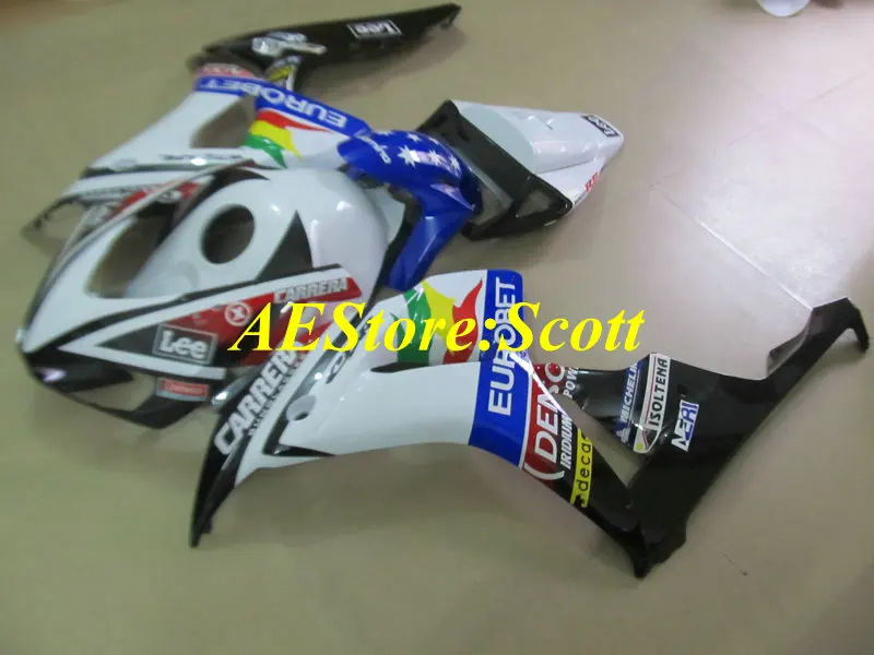Набор обтекателей для мотоцикла HONDA CBR1000RR 06 07 CBR 1000RR 2006 2007 CBR1000 ABS белый цветной